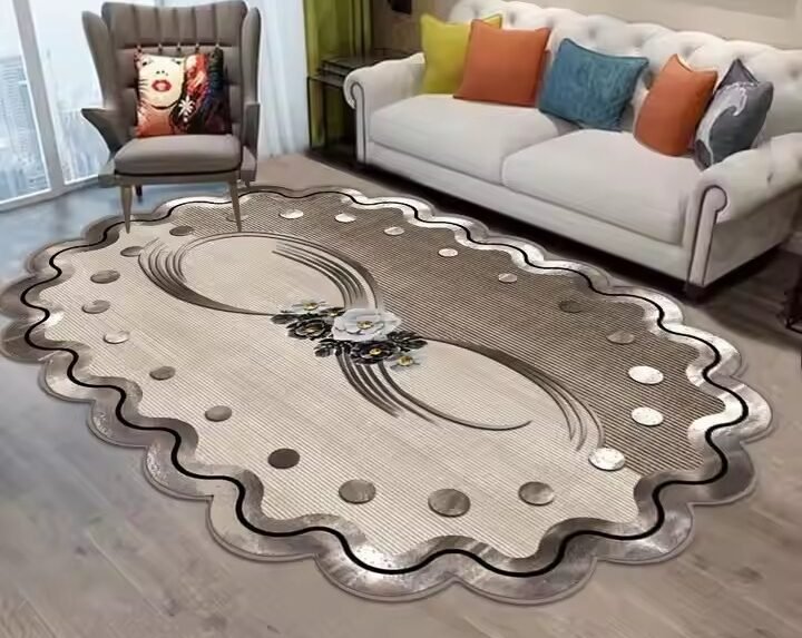 Custom shape high pile Carpet